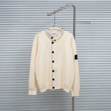 스톤아일랜드 스파이싱 칼라 니트 울 가디건 아우터 001-173567