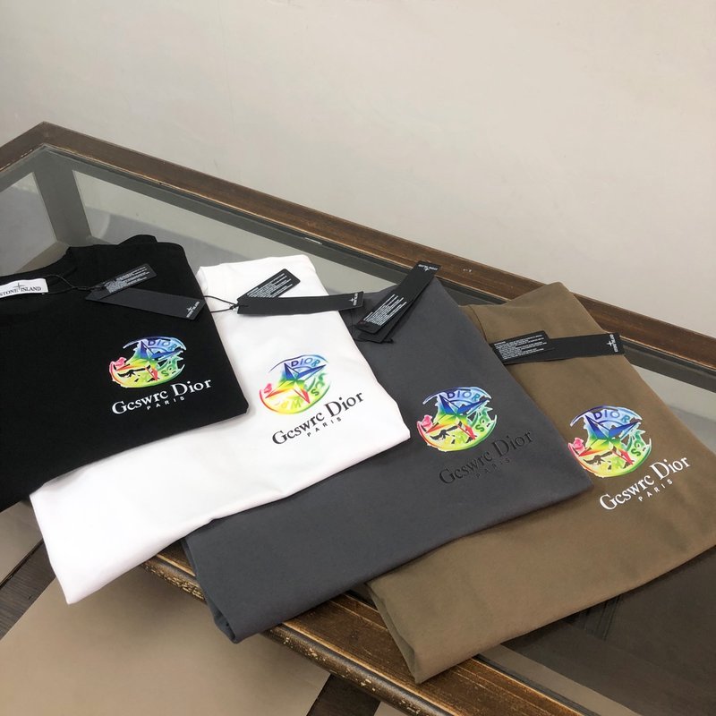스톤아일랜드 면 반팔 티셔츠 001-173621