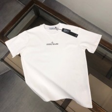 스톤아일랜드 커플룩 순면 반팔 티셔츠 001-173634