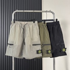 스톤아일랜드 속건성 더블 지퍼 카고 반바지 001-173643