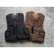 스톤아일랜드 라인 분할 실루엣 패딩 조끼 001-173649