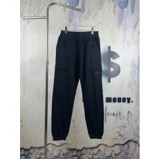스톤아일랜드 블랙 나침반 카고 지퍼 팬츠 001-173657