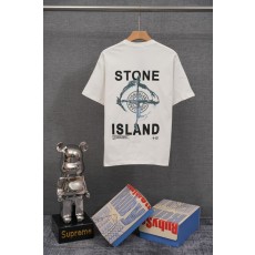 스톤아일랜드 기본형 중량감 순면 반팔 티셔츠 001-173715
