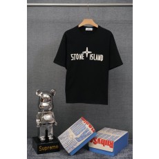 스톤아일랜드 기본형 중량감 순면 반팔 티셔츠 001-173723