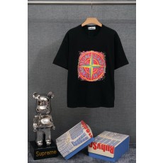 스톤아일랜드 기본형 중량감 순면 반팔 티셔츠 001-173734