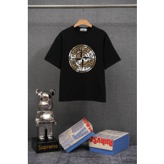 스톤아일랜드 기본형 중량감 순면 반팔 티셔츠 001-173736