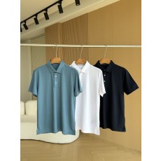 제니아 실크 혼방 폴로 셔츠 반팔 티셔츠 001-173801