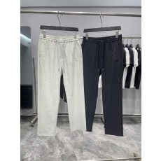 제니아 남성 레터링 자수 드로스트링 캐주얼 팬츠 001-173824