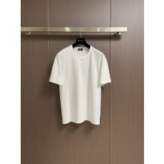 제냐 라운드넥 반팔 티셔츠 신장 면 001-173833