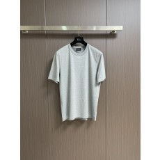 제냐 남성 라운드넥 반팔 티셔츠 면 001-173834