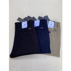Kiton 남성 비즈니스 캐주얼 슬랙스 001-173837