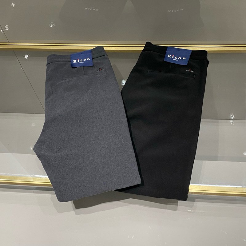 키톤 남성 순면 코듀로이 슬림 정장 바지 001-173841