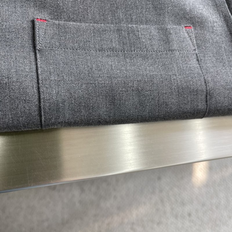 Kiton 남성 텐셀 코튼 칼라 롱슬리브 셔츠 001-173847