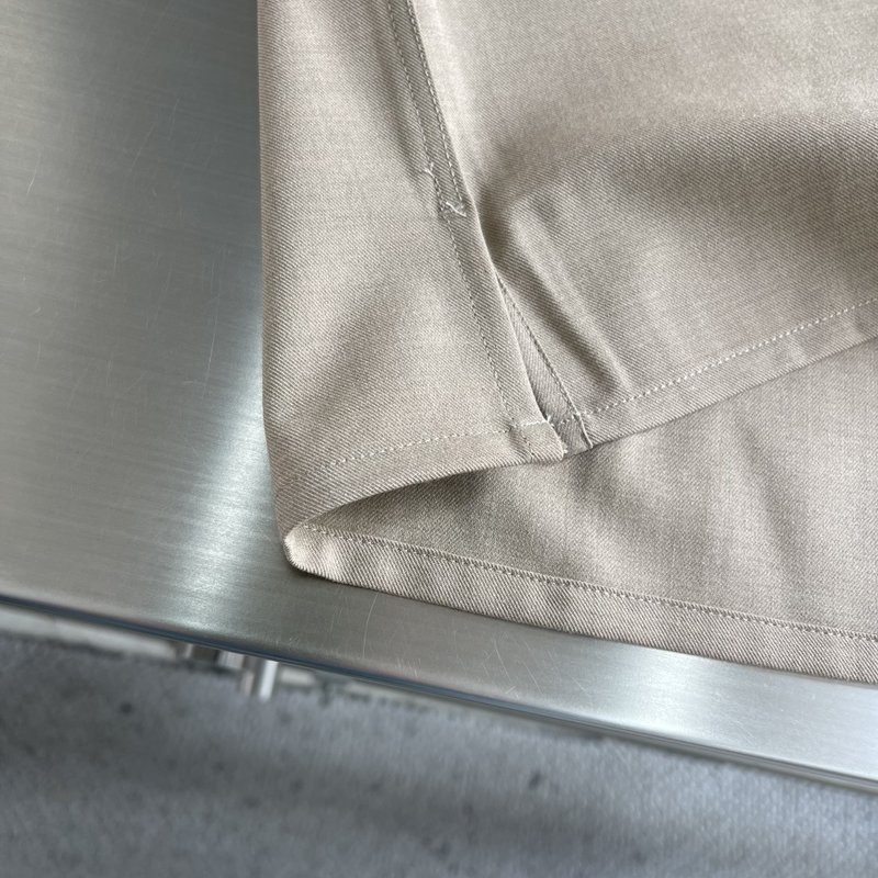 Kiton 남성 텐셀 코튼 라펠 긴팔 셔츠 001-173848