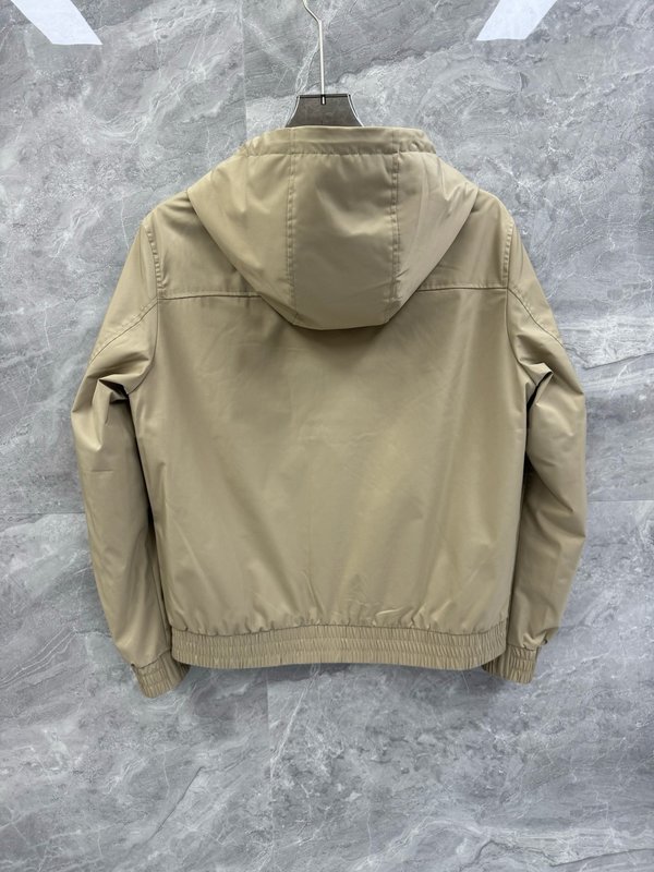Kiton 후드 패딩 숏 재킷 아우터 001-173849