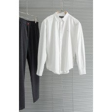 남성 옥스포드 롱슬리브 셔츠 비즈니스 캐주얼 001-173851