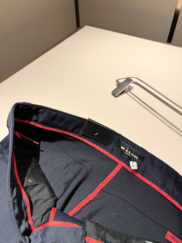 Kiton 남성 프리미엄 슬림 핏 캐주얼 팬츠 001-173864