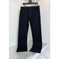 Kiton 남성 비즈니스 캐주얼 슬림핏 데님 팬츠 001-173868