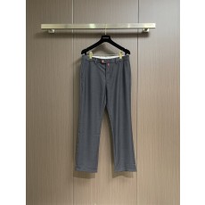 Kiton 빈티지 캐주얼 슬림핏 남성 정장 바지 001-173917