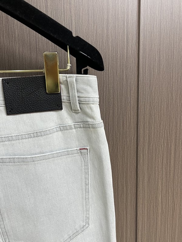 Kiton 남성 스트레이트 진 001-173933