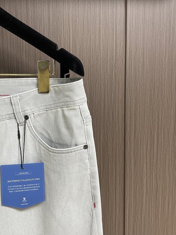 Kiton 남성 스트레이트 진 001-173933