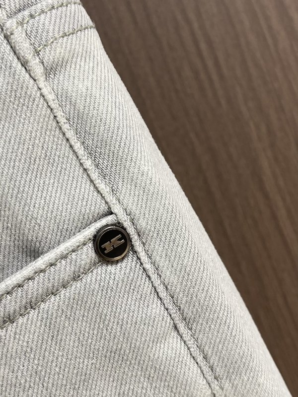 Kiton 남성 스트레이트 진 001-173933