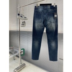 Kiton 남성 클래식 스트레치 데님 팬츠 001-173934