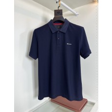 Kiton 남성 반팔 폴로 셔츠 자수 포인트 001-173935