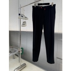 Kiton 남성 울 혼방 비즈니스 정장 바지 001-173941