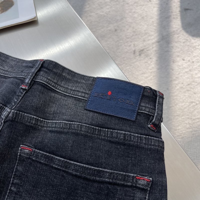 Kiton 남성 수입 원단 스트레치 데님 팬츠 001-173943