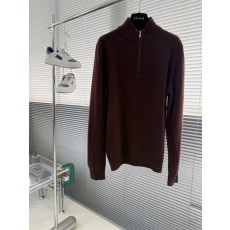 키톤 메리노 울 지퍼 반목 니트 스웨터 001-173947