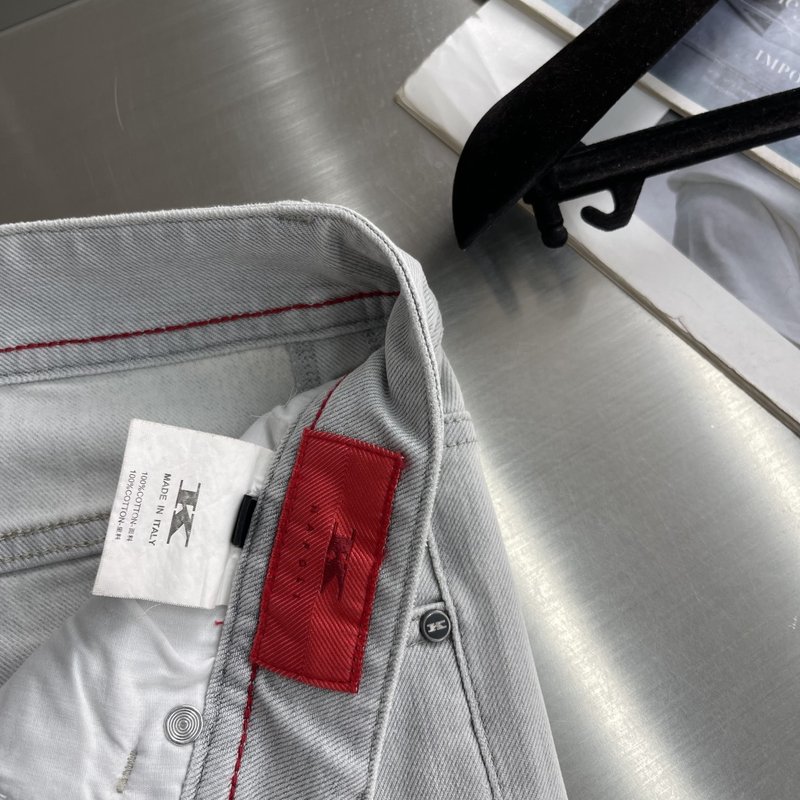 Kiton 봄여름 신상 스트레이트 데님 팬츠 001-173972