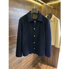 Kiton 울 캐시미어 혼방 남성 셔츠 재킷 001-173984