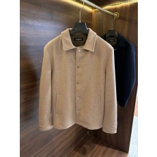 Kiton 남성 울 캐시미어 혼방 셔츠 재킷 001-173985