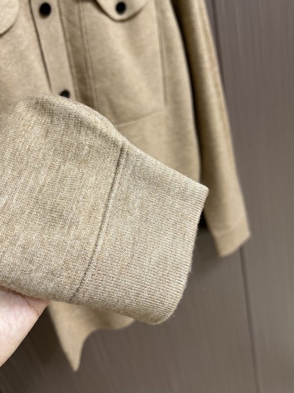 Kiton 가을 겨울 울 플립 칼라 재킷 아우터 001-173986
