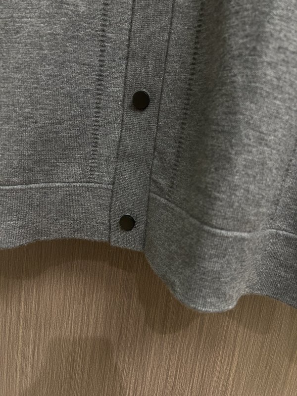 Kiton 가을 겨울 울 플립 칼라 재킷 아우터 001-173987