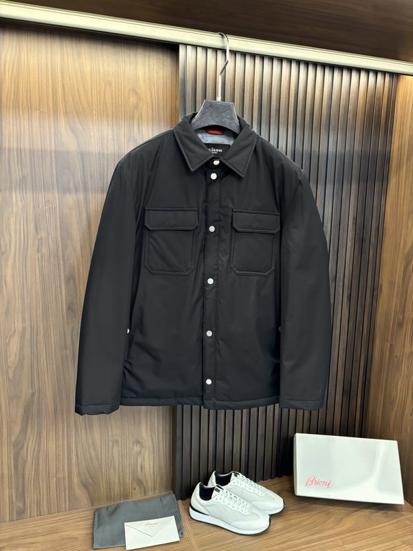 남성용 가을 겨울 보온 패딩 재킷 아우터 001-173996