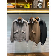 키톤 남성 밀직 사면 면 탈착 후드 자켓 001-174021