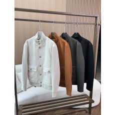 Kiton 남성용 가을 겨울 비즈니스 캐주얼 니트 패딩 001-174055