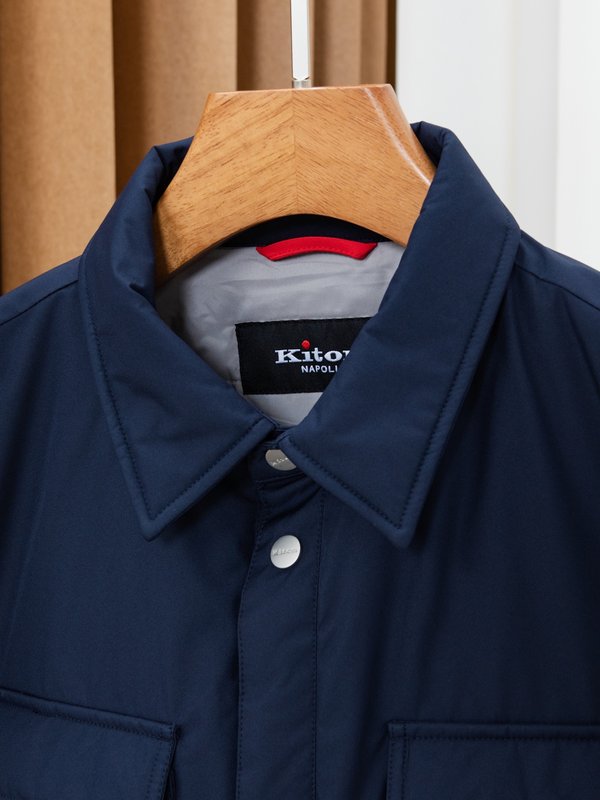 Kiton 남성 가을 겨울 보온 패딩 자켓 001-174061