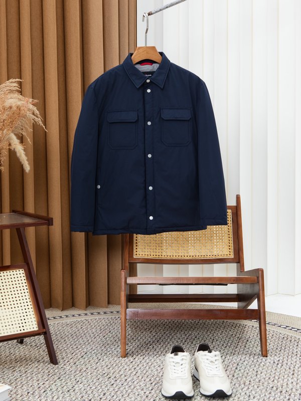 Kiton 남성 가을 겨울 보온 패딩 자켓 001-174061