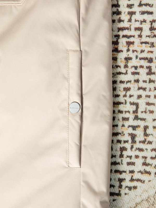 Kiton 남성 셔츠형 보온 패딩 자켓 001-174062