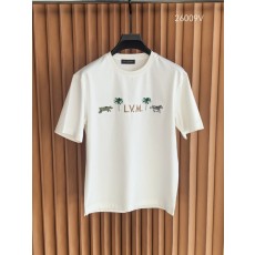 루이비통 자수 라운드 넥 티셔츠 001-174091