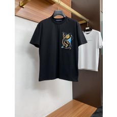 루이비통 남성 순면 라운드넥 반팔 티셔츠 001-174103