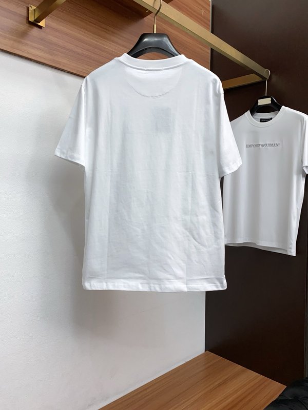 루이비통 남성 순면 라운드넥 반팔 티셔츠 001-174121