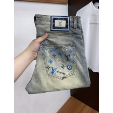 루이비통 남성 슬림 스트레이트 진 001-174157