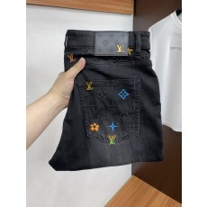루이비통 남성 슬림 스트레이트 진 001-174159