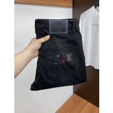 루이비통 남성용 고탄력 수입 데님 팬츠 001-174167