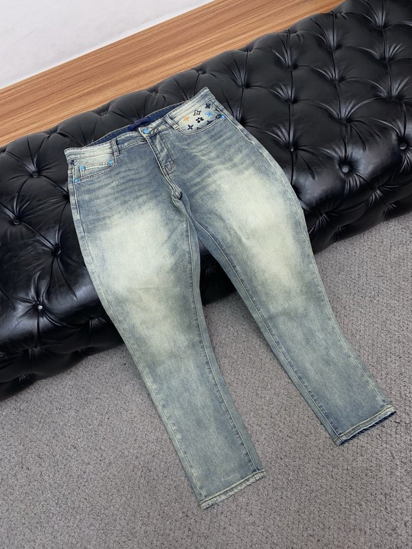 루이비통 봄여름 슬림 스트레이트 진 001-174184