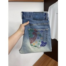 루이비통 남성 슬림 스트레이트 진 001-174186